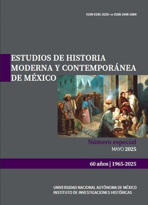 ESTUDIOS DE HISTORIA MODERNA Y CONTEMPORÁNEA DE MÉXICO