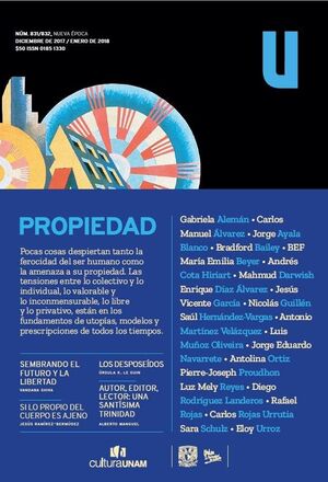 PROPIEDAD. REVISTA DE LA UNIVERSIDAD DE MEXICO