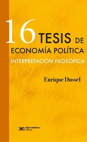 16 TESIS DE ECONOMÍA POLÍTICA