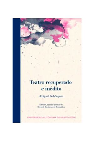 TEATRO RECUPERADO E INEDITO