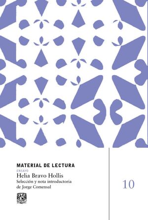 HELIA BRAVO HOLLIS. MATERIAL DE LECTURA NÚM. 10.