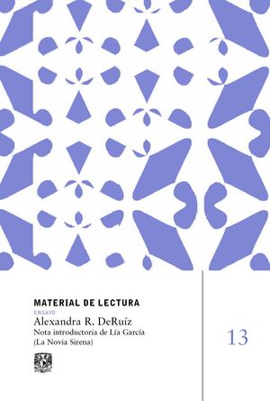 ALEXANDRA R. DERUÍZ. MATERIAL DE LECTURA, NÚM 13.