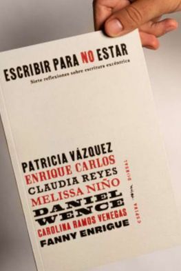 ESCRIBIR PARA NO ESTAR