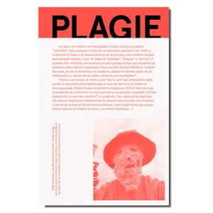 PLAGIE COPIE MANIPULE ROBE REESCRIBA ESTE LIBRO