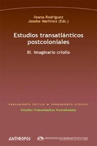 ESTUDIOS TRANSATLANTICOS POSTCOLONIALES III