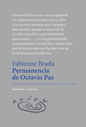 PERMANENCIA DE OCTAVIO PAZ