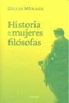 HISTORIA DE LAS MUJERES FILÓSOFAS