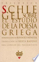 SOBRE EL ESTUDIO DE LA POESÍA GRIEGA