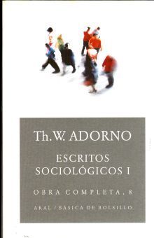 ESCRITOS SOCIOLÓGICOS I