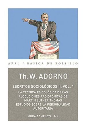 ESCRITOS SOCIOLOGICOS II VOL 1