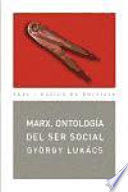 MARX, ONTOLOGÍA DEL SER SOCIAL