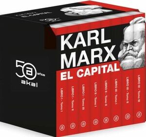 EL CAPITAL (ESTUCHE OBRA COMPLETA). EDICIÓN 50 ANIVERSARIO AKAL