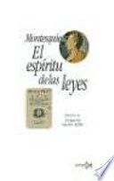 EL ESPÍRITU DE LAS LEYES