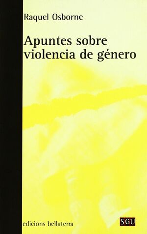 APUNTES SOBRE VIOLENCIA DE GÉNERO