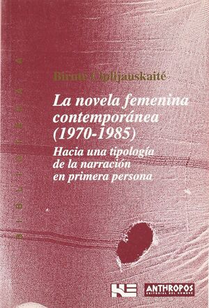 NOVELA FEMENINA CONTEMPORÁNEA