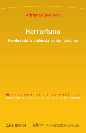 HORRORISMO NOMBRANDO LA VIOLENCIA CONTEMPORANEA