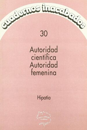 AUTORIDAD CIENTÍFICA, AUTORIDAD FEMENINA