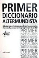 PRIMER DICCIONARIO ALTERMUNDISTA