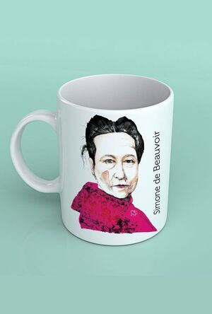 TAZA SIMONE DE BEAUVOIR