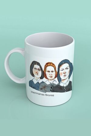 TAZA HERMANAS BRONTË