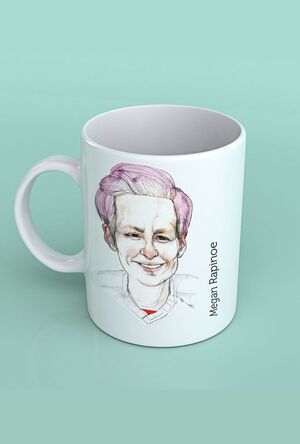 TAZA MEGAN RAPINOE