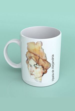 TAZA HIPATIA DE ALEJANDRIA