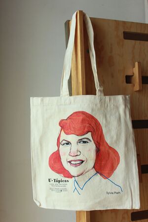 TOTE BAG SYLVIA PLATH