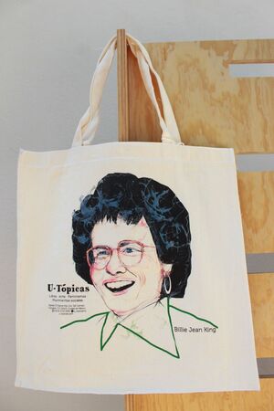 TOTE BAG BILLIE JEAN KING