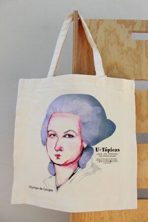 TOTE BAG OLYMPE DE GOUGES