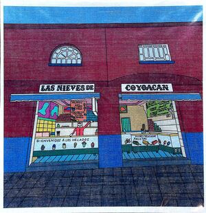 PRINT GRANDE LAS NIEVES DE COYOACÁN