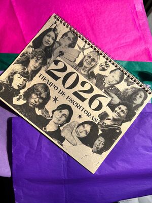 CALENDARIO 2026 TIEMPO DE ESCRITORAS