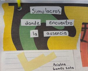 SIMULACROS DONDE ENCUENTRO LA AUSENCIA