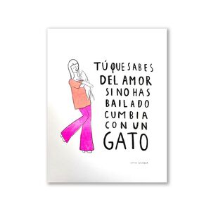 PRINT GATO CUMBIA