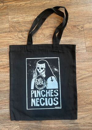 TOTEBAG MEZCLILLA NEGRA PINCHES NECIOS