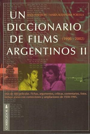 UN DICCIONARIO DE FILMS ARGENTINOS: 1996-2002