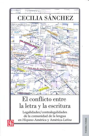 EL CONFLICTO ENTRE LA LETRA Y LA ESCRITURA