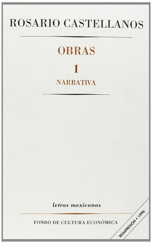 OBRAS, I : NARRATIVA