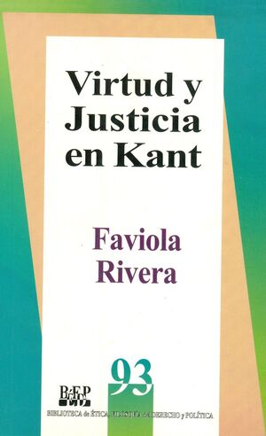 VIRTUD Y JUSTICIA EN KANT