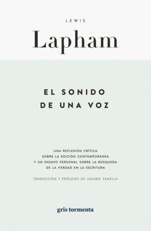 EL SONIDO DE UNA VOZ