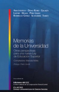 MEMORIAS DE LA UNIVERSIDAD