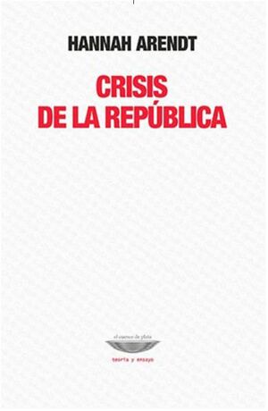 CRISIS DE LA REPÚBLICA