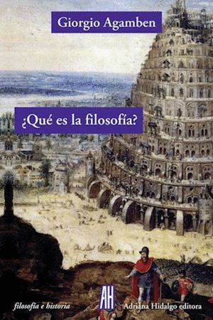 ¿QUÉ ES LA FILOSOFÍA?