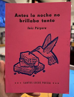 ANTES LA NOCHE NO BRILLABA TANTO