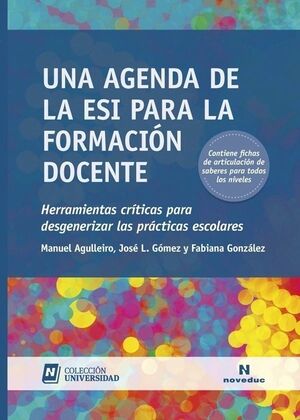 UNA AGENDA DE LA ESI PARA LA FORMACIÓN DOCENTE