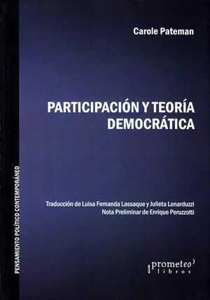 PARTICIPACION Y TEORIA DEMOCRATICA