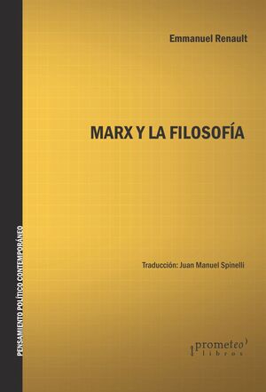 MARX Y LA FILOSOFÍA